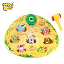 ZIPPYMAT video game blanket Baby CHILDREN EDUCATIONAL toys Large music knock hit Gopher game machine blanket toys