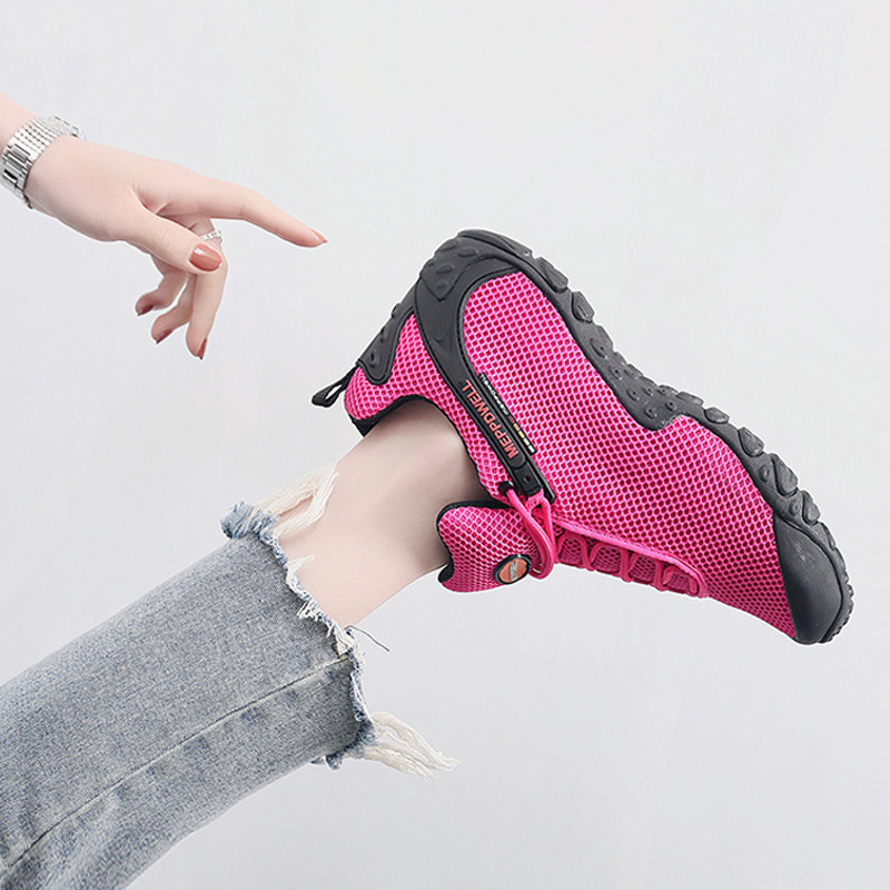 Professional outdoor hiking shoes low top light breathable non-slip men and women cross-country mountain climbing sports travel hiking shoes spring and summer