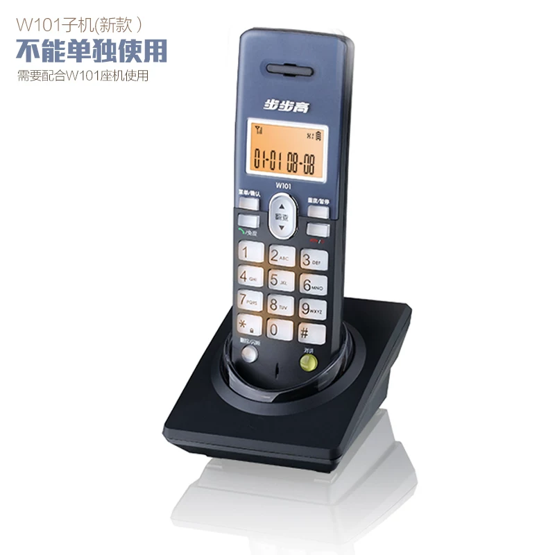 Проводной телефон BBK W101 Digital Wireless Telephone Комплект телефон беспроводной на дальнюю дистанцию, безпроводная стационарная связь, бесплатная доставка