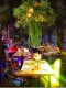 Themed Chandelier, Music Restaurant, Bar, Grill Bar, Quiet Bar, Hot Pot Restaurant, Lobby, Green Plant Decorative Light, Sunroom Plant Light