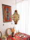Xinjiang Restaurant Retro Chandelier Thai-Style Southeast Asian Homestay Ethnic Style Exotic Style Homestay Corridor Decorative Lighting Fixtures