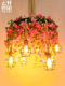 Hotel Chandelier, Plant Restaurant Lamp, Hot Pot Restaurant Chandelier, Barbecue Restaurant Chandelier, Bar Counter Shop Decoration Dining Table Lamp