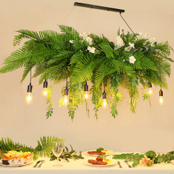 Personalized Creative Bar Pendant Light Dessert Shop Dining Table Hotel Catering Homestay Lighting Restaurant Dining Table Plant Pendant Light