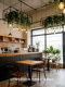 Industrial Style Bar Table Lamp, Forest-Themed Coffee Shop, Bar, Western Restaurant, Bakery, Guesthouse, Leisure Area, Shop Decorative Lighting Fixtures