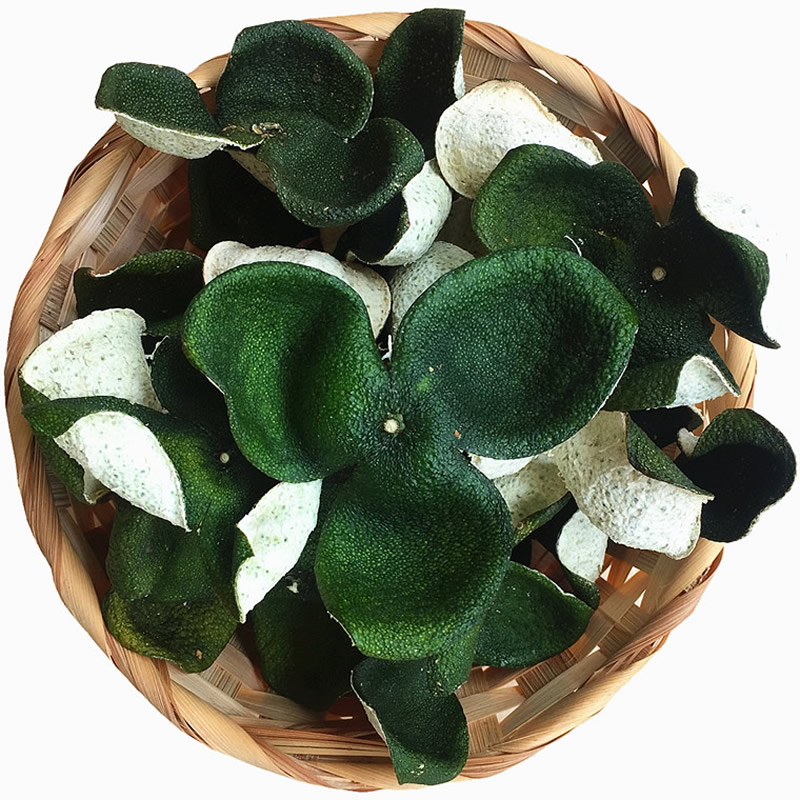 Farm 2020 Authentic Xinhui Tangerine peel Original branch Citrus green skin Tea pit Shangcun Wai Old tree oil body small green skin dry skin