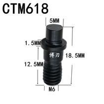 CTM515-W CTM618-W Bronze spring steel center pin W-shaped large platen blade blade pad screw