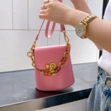 Дизайнерская модная цепь, сумка через плечо, сумка на одно плечо, из натуральной кожи