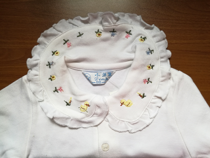 Chemise enfant à manche longue en coton - Ref 2083802 Image 10