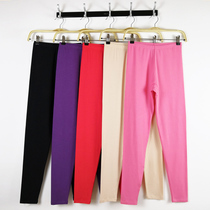 Quality single-piece autumn pants ladies solid color modal cotton leggings thin warm pants thread shirt autumn clothes large size