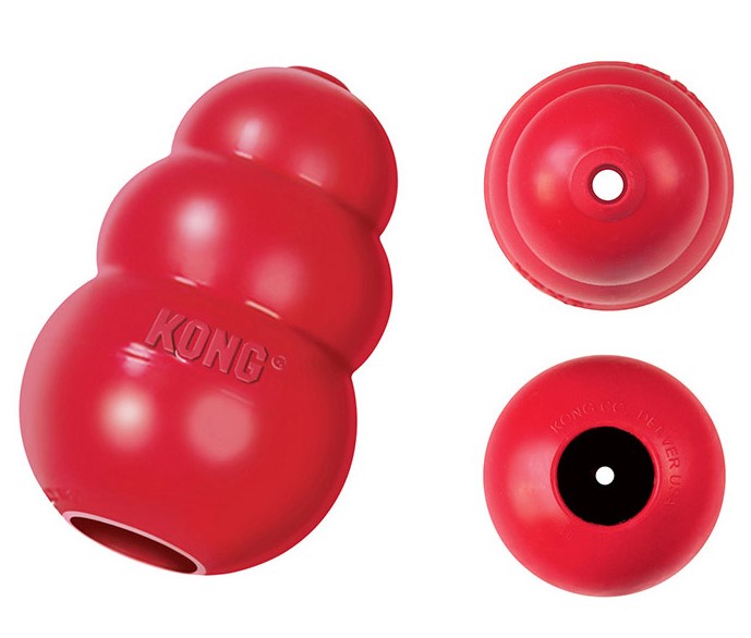 Clear goods USA KONG red gourd Dog Toys L Number of Missed Balls Resistant to Grinding Teeth Training Toys