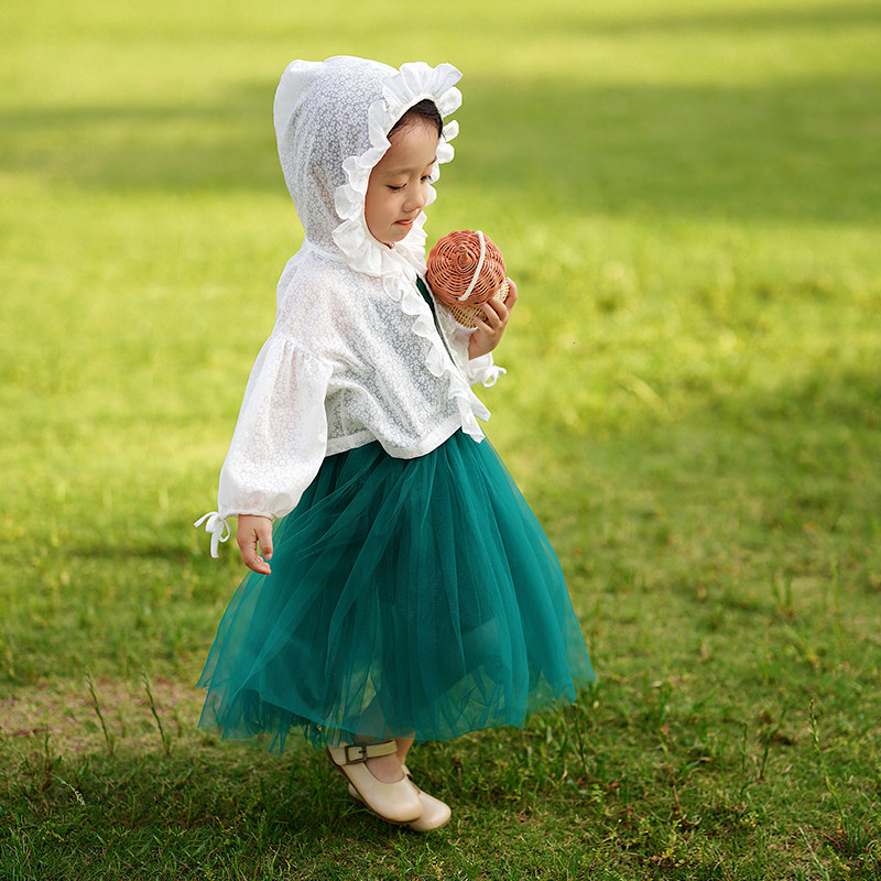 Summer Bottom Summer Bottom New Girl Baby Anti-UV Long-sleeved Light Costume Children's Skin Clothes