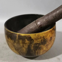 Nepalese handmade full set of singing bowl sound therapy yoga meditation meditation ear picking full moon Sanskrit sound Buddhist sound copper chime bowl