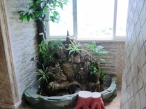 Chongqing professional all kinds of rockery Chongqing new rough stone professional fish pond rockery artificial tree landscape small bridge running water family