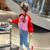 Весенние детские штаны для отдыха, джинсы, подходит для подростков, в корейском стиле, детская одежда