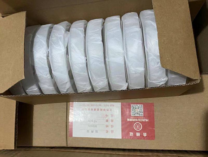 华鸥玻璃培养皿  玻璃仪器 平皿 90mm 细菌培养皿 平板制作玻璃皿