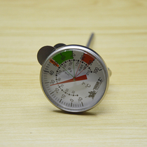 Coffee thermometer pen type can clip pointer kitchen milk milk cream chocolate stainless steel pull Cup
