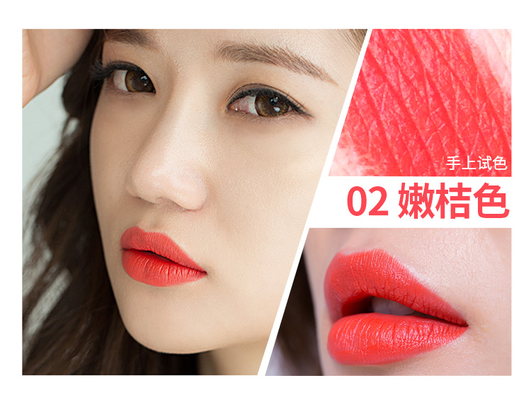 Authentic lip liner chính hãng hai đầu không thấm nước lâu trôi son môi bút chì bút chì không dấu đậu dán màu nude cắn môi bảng màu son mamonde bút chì