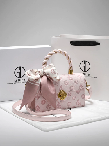 Небольшая модная сумка через плечо, Гонконг, из натуральной кожи, коллекция 2023