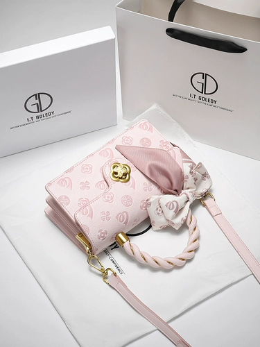 Небольшая модная сумка через плечо, Гонконг, из натуральной кожи, коллекция 2023