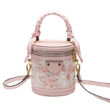 Розовая маленькая портативная сумка через плечо, Гонконг, изысканный стиль, коллекция 2023