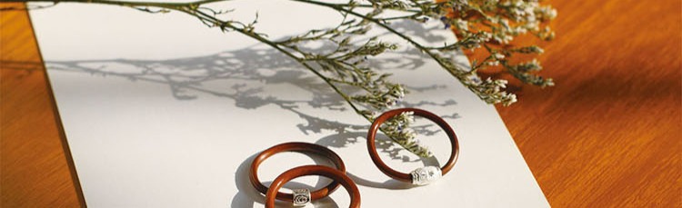 Spatholobus nhẫn nữ nam đơn cặp đôi nhẫn retro phong cách đuôi nhẫn sterling bạc trang sức ngón tay nhỏ thời gian gỗ thủ công nhẫn cưới bạch kim