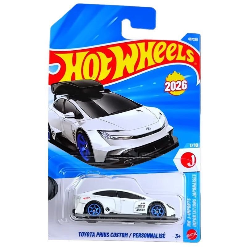 Hot Wheels C4982 Hot Little Sports Car Alloy Car Model Toyota Prius Toyota Prius Custom