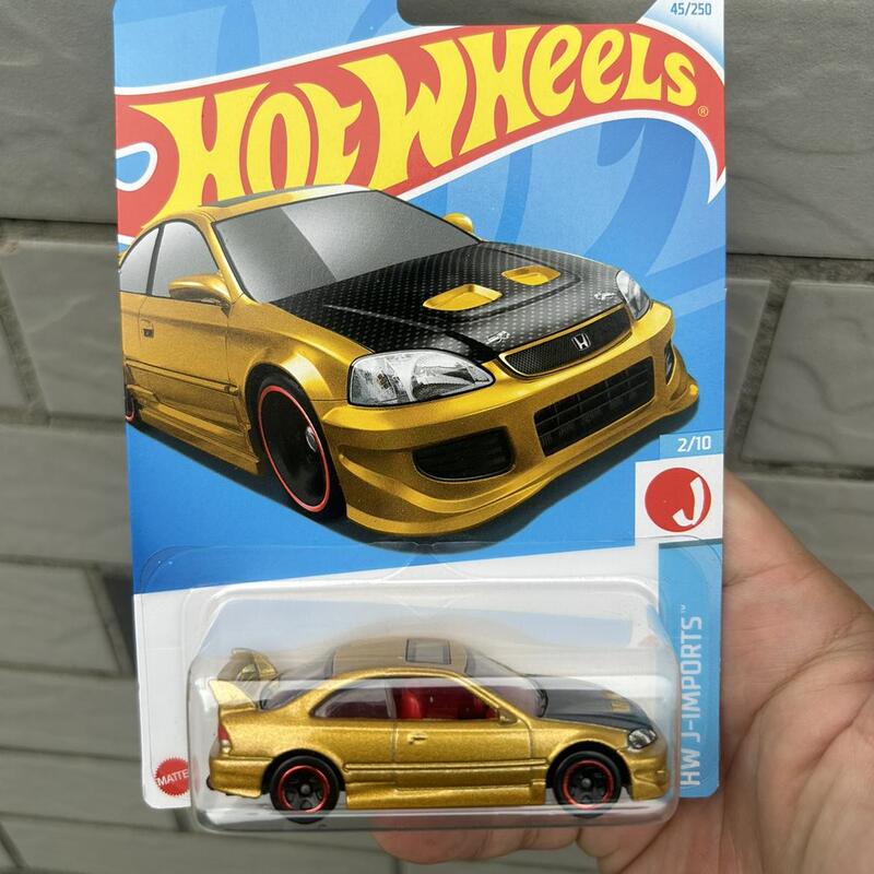 Hotwheels Honda Civic Si Sports Car Gold/Honda Civic Si 45 24B