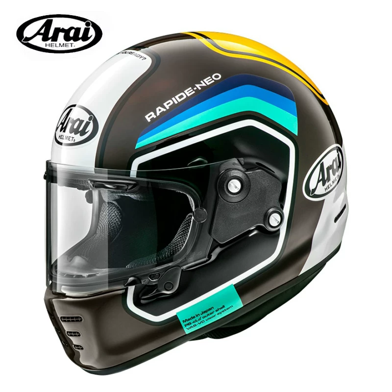 Шлем полного лица ARAI RAPIDE-NEO ретро-крушер мотоцикл мужской и женский всесезонный шлем мотоцикл