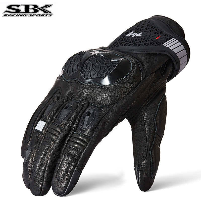 SBK motorcycle riding gloves fall-resistant wear-resistant motorcycle racing men and women knights four seasons touch screen ST11 ST12