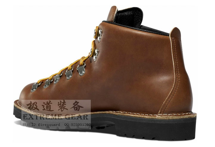 Cực được trang bị với American Danner 30876 núi gỗ đầy đủ da giày ngoài trời không thấm nước giày bảo hộ đẹp