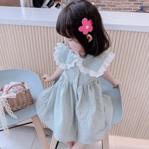 Female Baby Summer Dress Vest Dress New Korean Version Girl Summer Net Red Sleeveless Dress Child Summer Skirt Tide