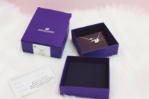 Swarovski Swarovski Necklace Pink Swan Beating Heart Devils Eye