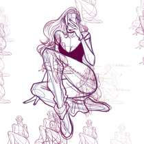 The procreate brush is super easy to use. The Micha version of the super hot sister character has a selfie dynamic. Beginners must enter