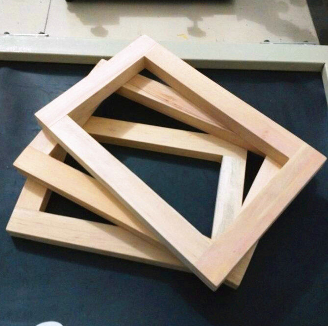 Screen printing wooden frame printing wooden frame silk screen screen printing plate making custom printed wooden frame to make various sizes