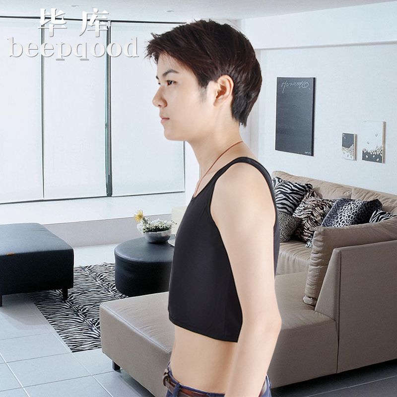 Biku thin section corset short section reinforced bandage summer modal solid color underwear hook body shaping underwear top