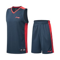 With anti-counterfeiting 18 spring Li Ning basketball series mens competition set AATN005-4-3-2-1-6