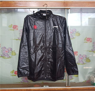 李宁赞助CBA联赛球员版男子篮球大码运动风衣防风连帽外套皮肤衣