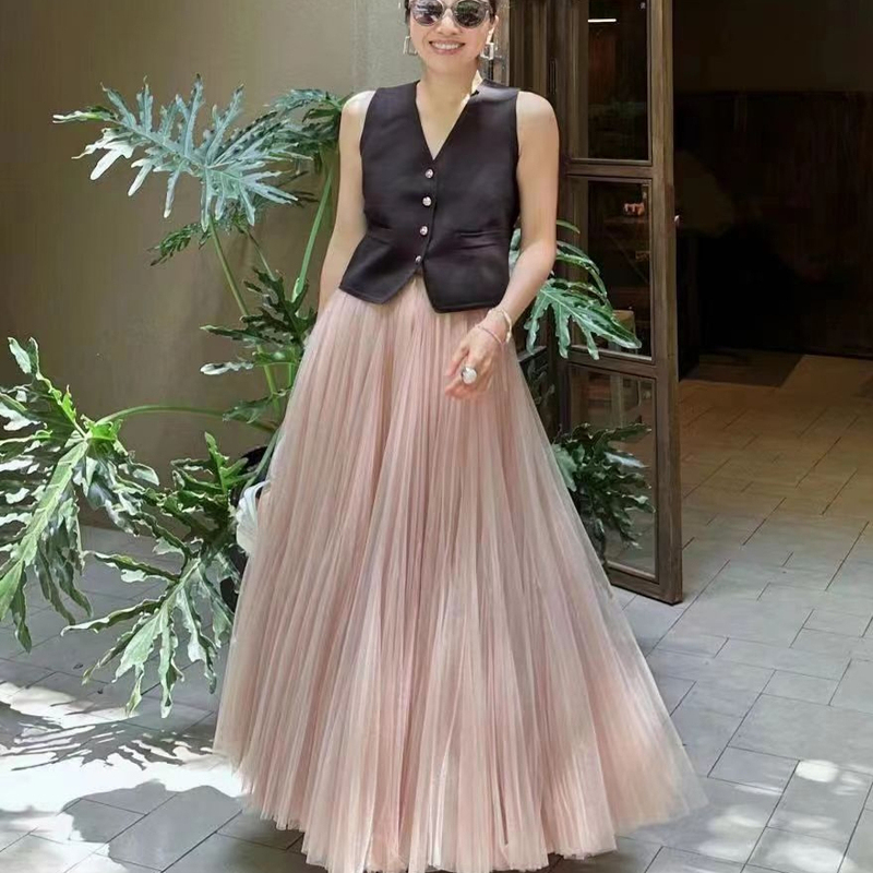 Super Popular Mesh Fairy Skirt, Half-Length Skirt for Women, Spring 2026 New Trendy Oversized Skirt, Long Skirt, Puffy Skirt Super Popular Mesh Fairy Skirt, Half-Length Skirt for Women, Spring 2026 New Trendy Oversized Skirt, Long Skirt, Puffy Skirt