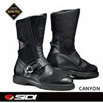 Italian SIDI CANYON Goretex waterproof retro commuter travel rally riding boots Triumph latte
