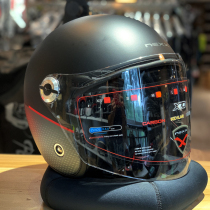 Portugal X NEXX X 70 city X composite carbon fiber vintage motorcycle plain solid color half helmet