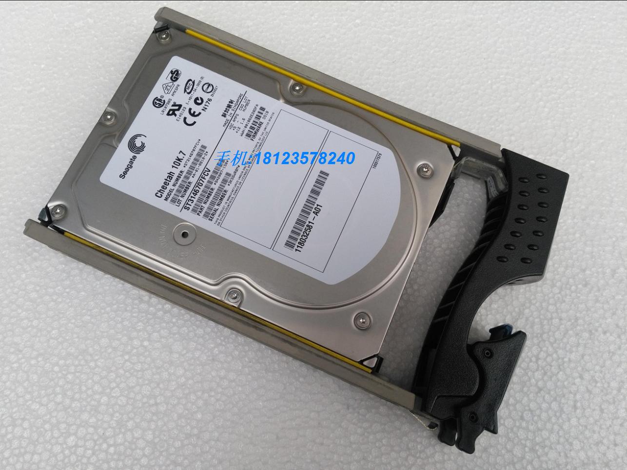 EMC DMX-2G10-146 101-000-007 091 ST3146707FCV 146G 10K Hard Drive
