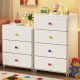 Drawer-Type Storage Cabinet, Thickened Storage Cabinet, Five-Drawer Cabinet, Bedroom Bedside Table, Movable Storage Cabinet, Toy Snack Cabinet