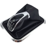 Подходит для чехла ручки переключения передач Geely Vision 16-17, чехла рычага переключения передач, пылезащитного чехла рычага переключения передач, кожаного чехла переключения передач, шарика ручки переключения передач.