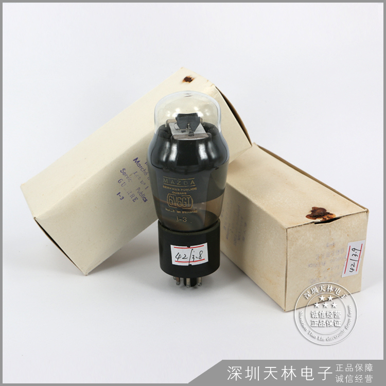 New French Mazda Ultra GEC 6V6 6P6P 6V6GT Vacuum Tube