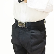 Children and students cartoon boys and girls elastic elastic trousers belt adjustable length comfortable waistband oval