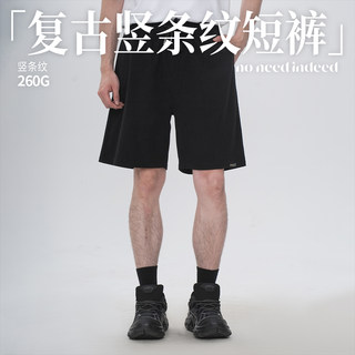 NNID男士短裤2025年夏季新款耐磨复古美式宽松男士五分休闲裤子
