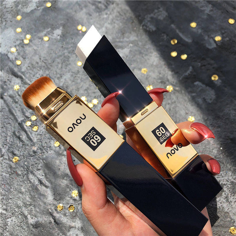 NOVO fairy stick foundation cream waterproof, sweat-proof, whitening, no trace, concealer, non-card powder, liquid foundation, oil control, Li Jiaqi