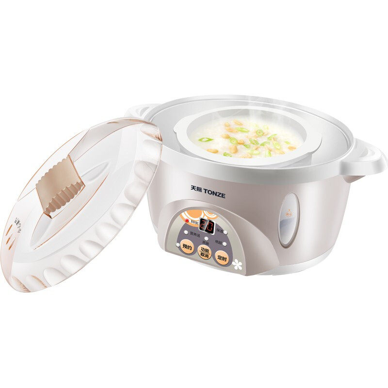 Skyline electric saucepan ceramic saucepan small saucepan for home cooking Porridge Theorizer Fully Automatic Water-Stop Saucepan Saucepan Saucepan Saucepan