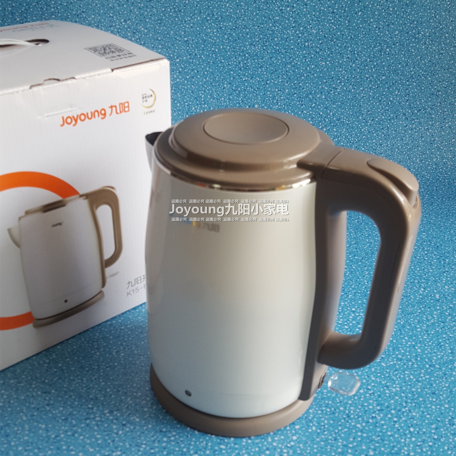 Joyoung Joyoung K15-F5 Electric Kettle Boiling Water Boiler 304 Stainless Steel Household Insulation 1 5L