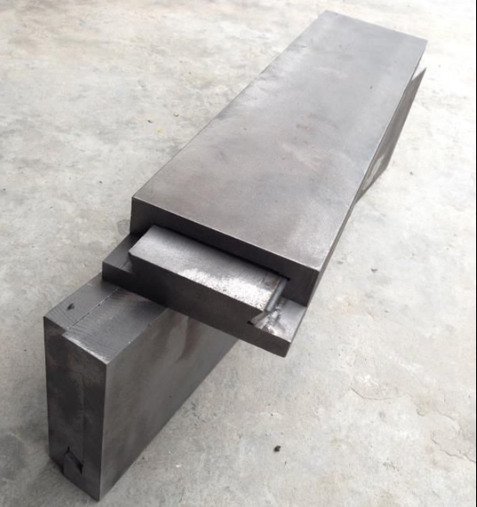 Dovetail groove guide rail linear slide module handwheel drag plate one-word operation workbench rodless cast iron slider support plate